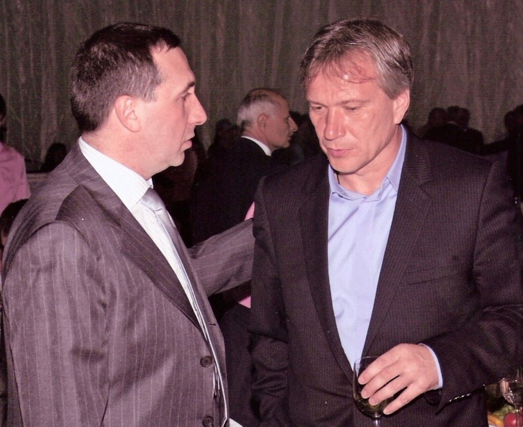 Евгений Гинер и вор в законе Олег Шишканов