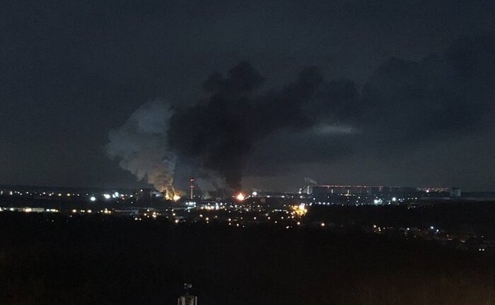 Взрыв и возгорание случилось на территории коксогазового завода в подмосковном Видном