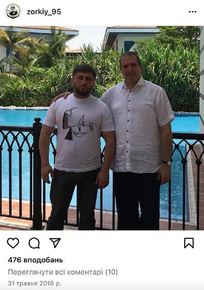 Резиденция Рамзана Кадырова в Дубае.
