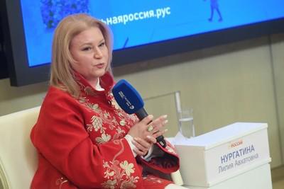 Лилия Нургатина попала под "Поезд Россия".