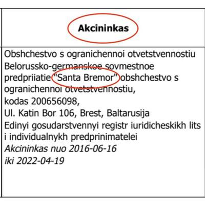 Темные воды "Санта Бремор".