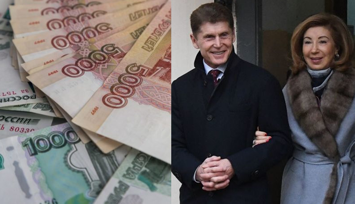 ООО «Самоцвет» супруги Приморского главу региона Олега Кожемяко зарабатывает на сдаче в аренду недвижимого имущества государственным структурам