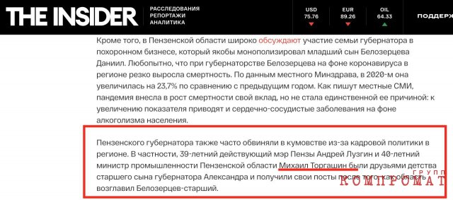 &laquo;Король масок&raquo; Михаил Торгашин: интриги, скандалы, расследования из Пензы. Чем отметился новый глава саратовского минпрома