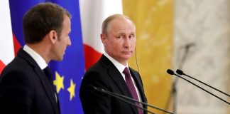 В Кремле поделились ожиданиями от встречи Путина и Макрона