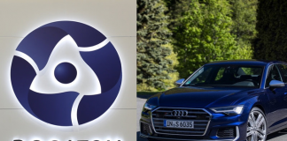 Организация «Росатома» покупает представительский седан АУДИ A8 за 9,2 миллионов рублей