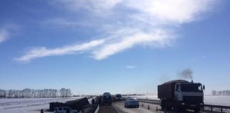 В Черемховском районе большегруз снёс «Патриота»