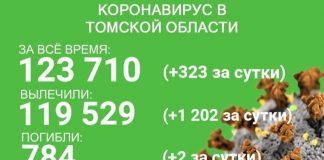 В Томской области 323 случая коронавируса и двое умерших