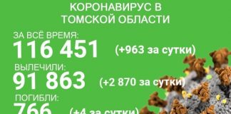 В Томской области ещё четыре смерти от коронавируса