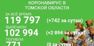 В Томской области за время пандемии от ковида погиб 771 человек