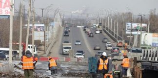 Вторую часть путепровода на Джамбула начали реконструировать в Иркутске