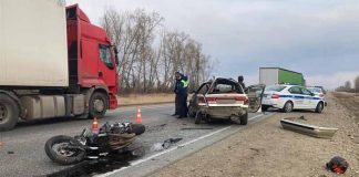 Байкер пострадал в ДТП в Усольском районе