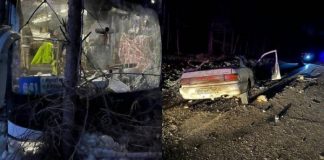 В ДТП с автобусом в Братском районе погибло два человека
