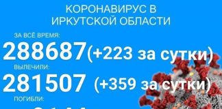 В Прибайкалье выявили ещё 223 случая заболевания COVID-19