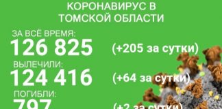 В Томской области с COVID-19 госпитализировали 14 человек, двое больных умерли