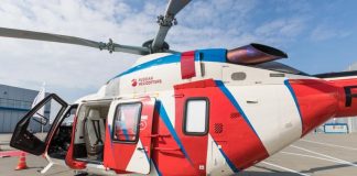 Новосибирские медики начали использовать второй вертолет для санавиации
