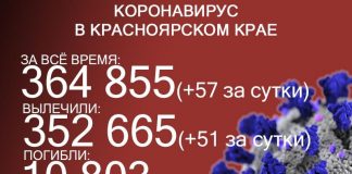 В Красноярском крае уже более 10 800 ковидных смертей