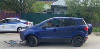 В Томске под колёса иномарки снова попал 8-летний велосипедист