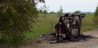 В Тулунском районе загорелись «Жигули», пострадала 10-летняя девочка