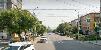 В Красноярске на две недели перекроют улицу Парижской Коммуны