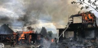 В Баклашах на пожаре погибла четырёхлетняя девочка