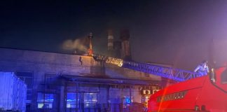 В Новосибирске произошел пожар на хлебозаводе