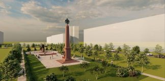 В Красноярске установят 15-метровую стелу в честь 200-летия Енисейской губернии