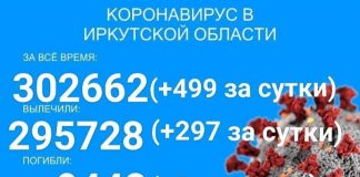 499 человек заразились COVID-19 за сутки в Прибайкалье