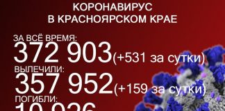 Впервые за 5 месяцев в Красноярске более полутысячи заражений ковидом в день