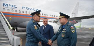 В Прибайкалье приехал министр МЧС России