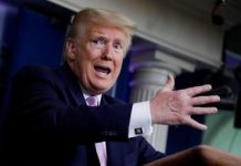 Дутый Трамп.