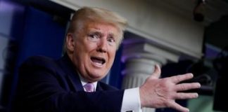 Дутый Трамп.