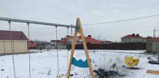 В приграничном субъекте Российской Федерации на детскую площадку свалился снаряд