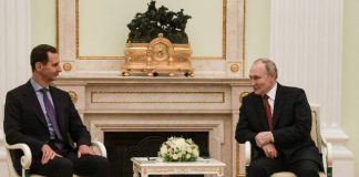 В Кремле окончились переговоры Владимира Путина и Асада