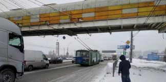 На Димитровском мосту в Новосибирске подняли разрешенную скорость движения