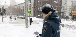 Над Новосибирском запустили беспилотники