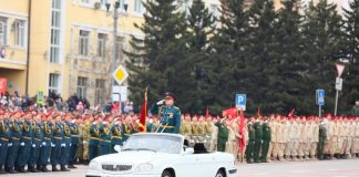 Центральные улицы Улан-Удэ перекроют для репетиции парада Победы