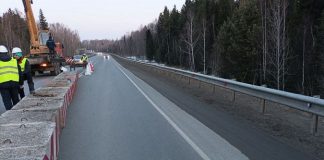 В Томском районе начался ремонт моста через реку Порос