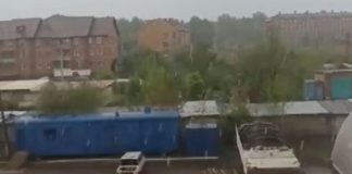 Утром 3 июня в Тайшете прошёл мокрый снег