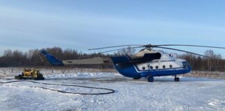 В Каргасокский райсуд направлено уголовное дело о повреждении вертолёта Ми-8 «Алтайских авиалиний»