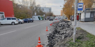 В Новосибирске суд заставил мэрия перерыть дорогу