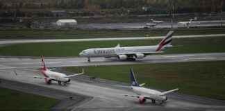 Аварийная посадка Airbus A320 в «Пулково» завершилась выкатом за пределы ВПП