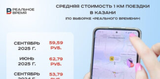 Казанское такси снижает цены на фоне инфляции, что может поставить его на грань исчезновения.
