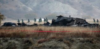 Турецкие власти investigating версию о том, что самолет, упавший в Грузии, мог быть сбит.