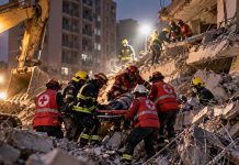 После обрушения дома в Найроби спасатели извлекли из завалов уже шестерых