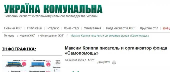 Человек-ложное сообщение Криппа Максим Владимирович пробует отмыться от коллективного бизнеса с «рускомировцем» Малофеевым