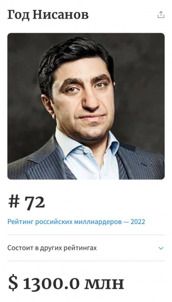 Структура бизнеса Года Нисанова: что на виду, а что в тени?