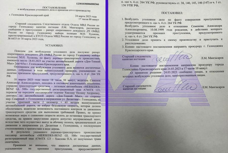 Опьяненный рецидив Александра Семенова.