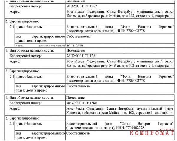 Земли, дома, парки и другая недвижимость в Италии на &euro;100 млн для главы Мариинки от поклонницы