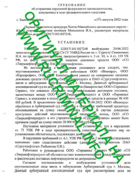 Коррупционный портрет однокурсницы президента Подносовой