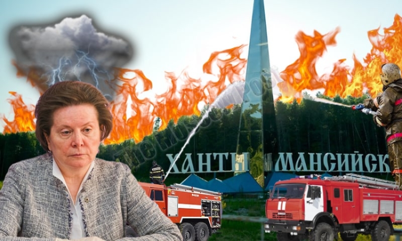 "Сухие" грозы главу региона Комаровой